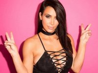 Kim Kardashian, 35 kilo verdi giydiği bikiniyle mest etti