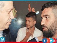 Arda Turan'dan Erdoğan'a: Benim başkomutanım sizsiniz