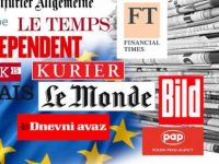 Avrupa basınında Demokrasi ve Şehitler Mitingi