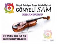 Gönyeli SAM’da bireysel keman kursları devam ediyor