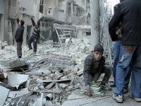 Halep'te hava saldırısı: 30 ölü