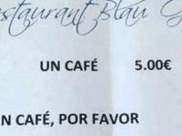 İspanya’da bir kahveci kibar müşterilerine indirimle teşekkür ediyor