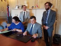 DAÜ ile Nice Sophia Antipolis Üniversitesi arasında işbirliği protokolü imzalandı