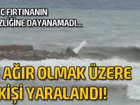 Fırtına 1'i ağır olmak üzere 2 gemiciyi yaraladı!