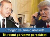 Erdoğan ile Trump telefonda görüştü