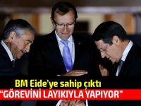 Eide "Türk tarafı adına lobi yapmak" ile suçlanmıştı