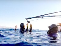 Uluslararası serbest dalışa Beydağlı ve Bıyıklı damgası