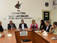 TDP adayları Kıbrıs Türk Tabipleri Birliği’ni ziyaret etti
