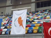 Kıbrıs Cumhuriyeti Bayrağı  İstanbul’da dalgalandı...Balkan Salon Atletizm Şampiyonası bugün İstanbul’da yapılıyor