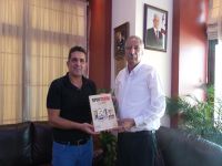 Girne Belediye Başkanı Nidai Güngördü'ye; Mete Adanır Vakfı’ndan Ziyaret