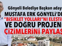 Mustafa Erk Gönyeli’deki “bisiklet yolları”nı eleştirdi ve doğru projenin çizimlerini paylaştı