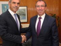 Uluçay, Ankara Büyükelçisi Köprülü’yü kabul etti