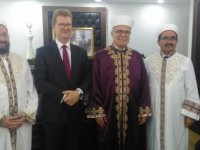İngiliz Yüksek Komiseri Lıllıe, Din İşleri Başkanı Atalay’ı ziyaret etti