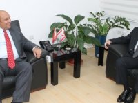 Büyükelçi Kanbay, Bakan Atakan'a veda ziyaretinde bulundu