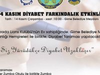 Diyabet taraması yapılacak