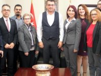 Kıbrıs Türk Tabipleri Birliği Yönetim Kurulu Başbakan Tufan Erhürman’a ziyaret gerçekleştirdi
