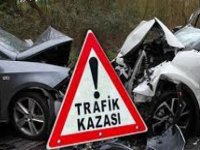 Bir haftada 70 trafik kazası