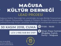 Lead projesi lansman etkinliği 30 Kasım’da yapılıyor