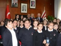 Ted Kuzey Kıbrıs Koleji ilköğretim öğrencileri Töre’yi ziyaret etti
