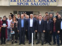 Tatar, Taçoy ve bazı parti yetkilileri Girne Sürüş Ehliyeti Müfettişliği’ni ziyareti etti