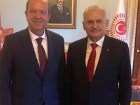 Tatar, Ankara’da Yıldırım ve Çavuşoğlu ile görüştü