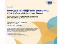 “Avrupa Birliği’nin Durumu, 2019 Öncelikleri ve Ötesi” konulu sunum