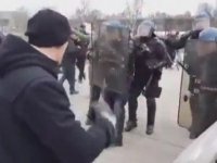 Polisleri yumruklayan Sarı Yelekli, şampiyon boksör çıktı (VIDEO HABER)