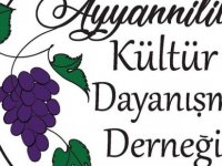 Ayyannililer Kültür ve Dayanışma Derneği'nin ilk genel kurulu 19 Ocak'ta