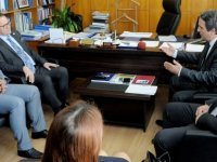 DPÖ Müsteşarı Muhtaroğlu KTTO heyetini kabul etti