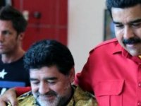 Maradona'dan Nicolas Maduro'ya destek