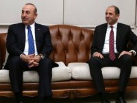 Türkiye Dışişleri Bakanı Mevlüt Çavuşoğlu KKTC'ye geldi