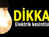 Girne’de Elektrik Kesintisi Olacak