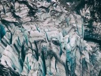 Tasman Buzulu'ndan dev buz parçaları koptu