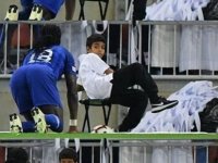 Gomis'in gol sevinci top toplayıcı çocuğu korkuttu ( Video-Haber)