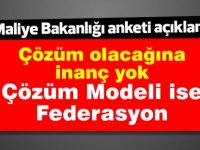 Kıbrıslı Türkler çözüm olacağını düşünmüyor ancak tercih edilen model Federasyon!
