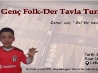 Genç Folk-Der, Demir’in tedavisine katkı için etkinlikler düzenliyor