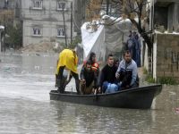 Gazze'de sel baskını