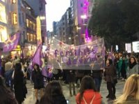 Binlerce kadın Taksim’de toplandı