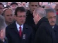 Erdoğan, Cenaze töreninde de İmamoğlu'nun elini sıkmadı