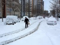 İstanbul'da kar kalınlığı 70 santimetreyi buldu
