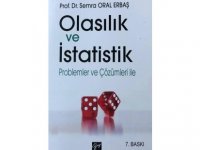 Semra Oral Erbaş’ın ‘Olasılık ve İstatistik, Problemler ve Çözümleri’ başlıklı kitabı 7. baskısını yaptı