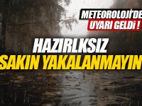 Meteoroloji Dairesi,Yer yer sağanak yağmur bekleniyor