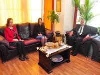 Siber, Girne Belediyesini ziyaret etti