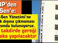 UBP'den El-Sen'e: ''El-Sen Yönetimi’ne hukuk dışına çıkmaması çağrısında bulunuyoruz. Aksi takdirde gereği mutlaka yapılacaktır.”