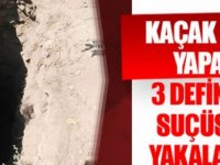 Tuzluca-Kurtuluş bölgesinde 3 defineci yakalandı