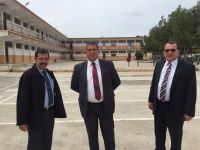 Gazimağusa Belediye Başkanı İsmail Arter Çanakkale Ortaokulu’nu Ziyaret Etti