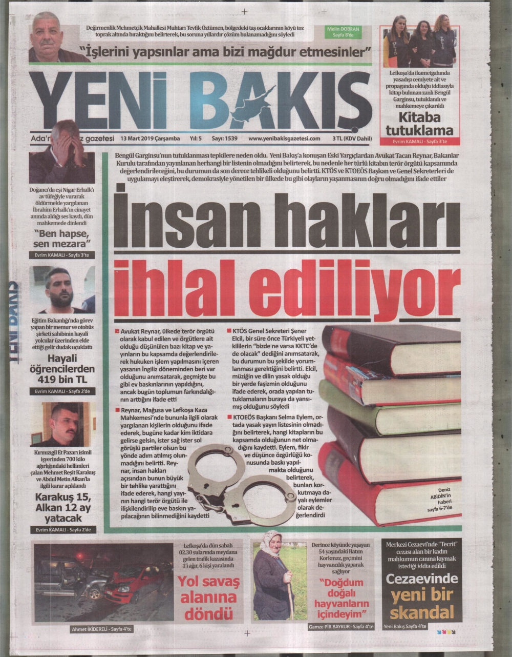 Gazeteler kitap tutuklamasını nasıl gördü? galerisi resim 18