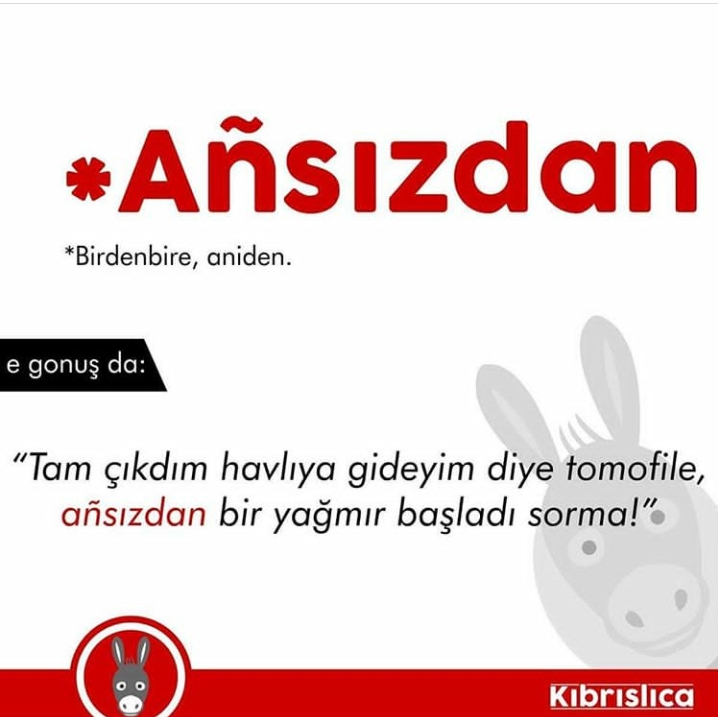 Sadece Kıbrıslıların bildiği 20 kelime. Siz kaçını biliyorsunuz ? galerisi resim 2