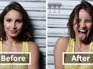 İnsanlar 3 Kadeh Şaraptan Sonra Nasıl Görünür?