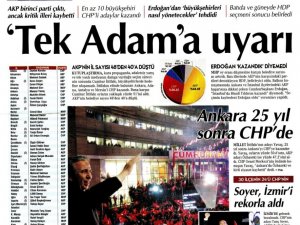 Türkiye'deki gazeteler yerel seçimleri böyle gördü